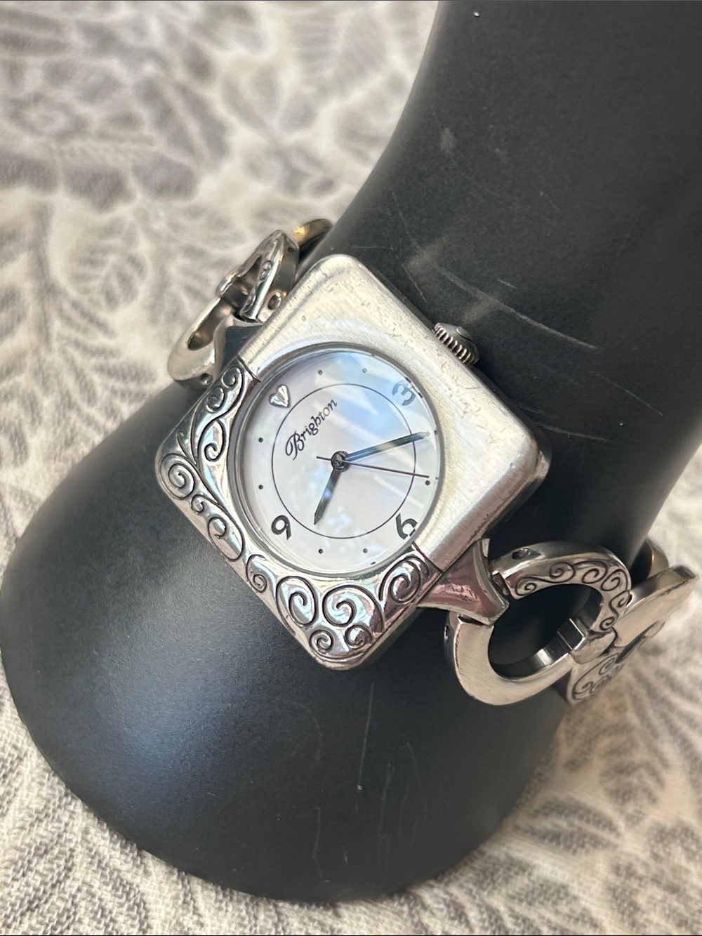 Brighton Liverpool watch, a women's silver-tone analog timepiece